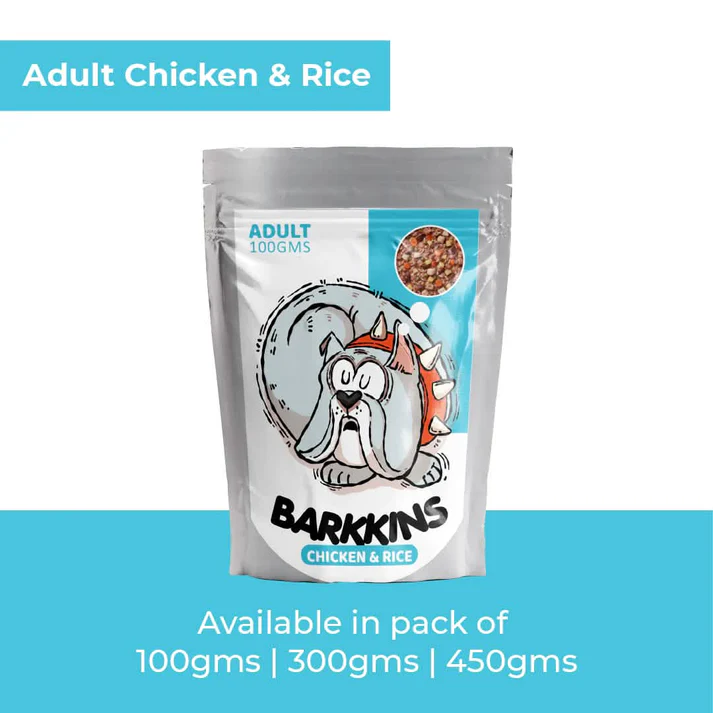 Barkkins Chicken and Rice Wet Dog Food